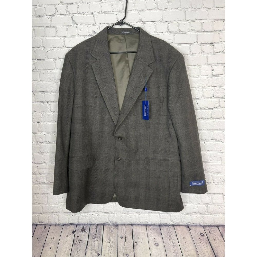 Savile Row suit jacket/blazer brown NWT size 42R 100% wool